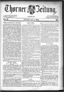 Thorner Zeitung 1881, Nro. 66 + Extra-Beilage