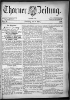 Thorner Zeitung 1881, Nro. 76