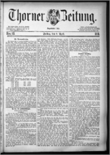 Thorner Zeitung 1881, Nro. 83