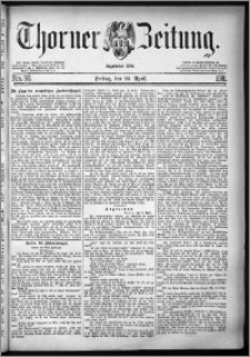 Thorner Zeitung 1881, Nro. 93