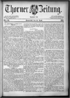 Thorner Zeitung 1881, Nro. 94