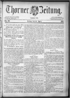 Thorner Zeitung 1881, Nro. 99
