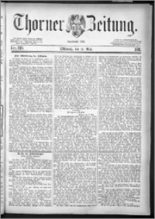 Thorner Zeitung 1881, Nro. 109