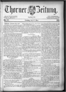 Thorner Zeitung 1881, Nro. 113