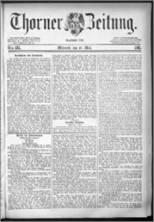 Thorner Zeitung 1881, Nro. 114 + Extra-Beilage
