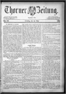 Thorner Zeitung 1881, Nro. 119