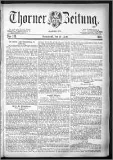 Thorner Zeitung 1881, Nro. 133