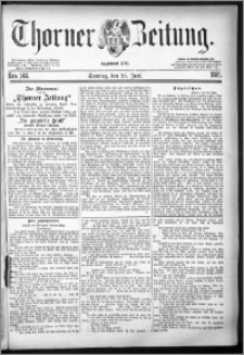 Thorner Zeitung 1881, Nro. 146 + Beilage, Beilagenwerbung