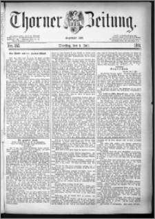 Thorner Zeitung 1881, Nro. 153