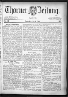 Thorner Zeitung 1881, Nro. 155
