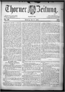 Thorner Zeitung 1881, Nro. 158