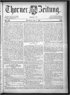 Thorner Zeitung 1881, Nro. 160