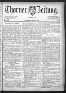 Thorner Zeitung 1881, Nro. 161
