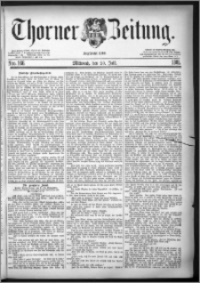 Thorner Zeitung 1881, Nro. 166