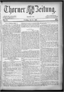 Thorner Zeitung 1881, Nro. 171 + Extra-Beilage