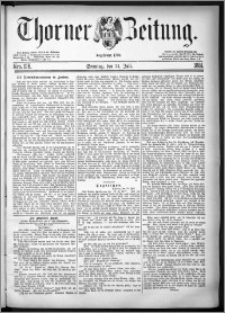 Thorner Zeitung 1881, Nro. 176
