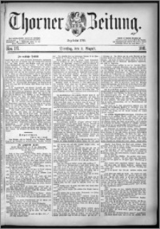 Thorner Zeitung 1881, Nro. 177