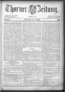 Thorner Zeitung 1881, Nro. 179