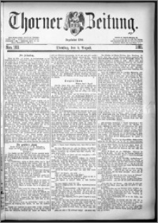 Thorner Zeitung 1881, Nro. 183 + Extra-Beilage
