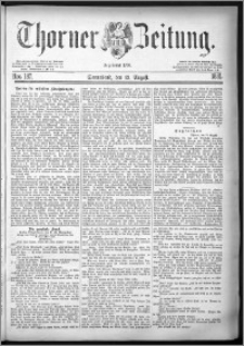 Thorner Zeitung 1881, Nro. 187