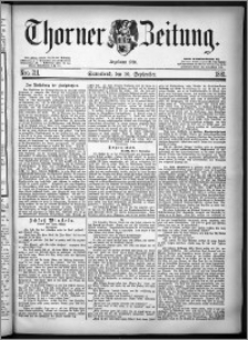 Thorner Zeitung 1881, Nro. 211