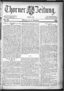 Thorner Zeitung 1881, Nro. 214