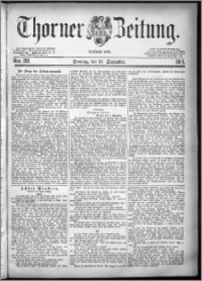 Thorner Zeitung 1881, Nro. 218 + Beilage