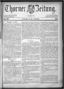 Thorner Zeitung 1881, Nro. 221