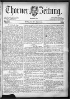 Thorner Zeitung 1881, Nro. 222