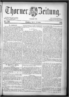 Thorner Zeitung 1881, Nro. 230 + Beilage