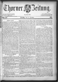 Thorner Zeitung 1881, Nro. 237