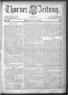 Thorner Zeitung 1881, Nro. 241