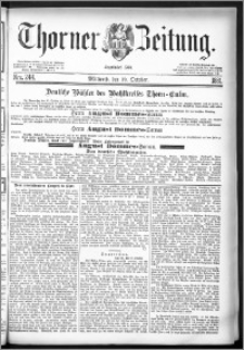 Thorner Zeitung 1881, Nro. 244