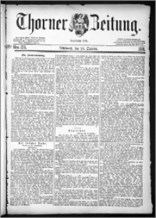 Thorner Zeitung 1881, Nro. 250