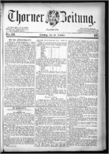 Thorner Zeitung 1881, Nro. 254 + Beilage