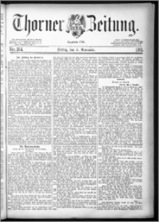 Thorner Zeitung 1881, Nro. 264 + Extra-Beilage