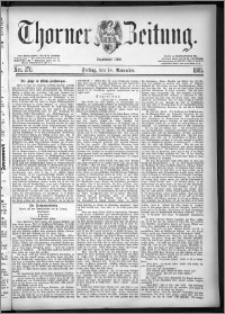 Thorner Zeitung 1881, Nro. 270
