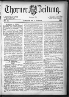 Thorner Zeitung 1881, Nro. 271