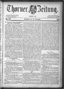 Thorner Zeitung 1881, Nro. 274