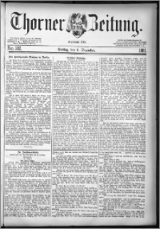 Thorner Zeitung 1881, Nro. 282