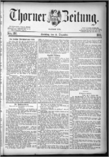 Thorner Zeitung 1881, Nro. 290 + Beilage