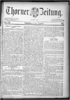 Thorner Zeitung 1881, Nro. 293