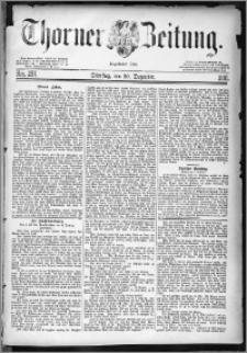 Thorner Zeitung 1881, Nro. 297