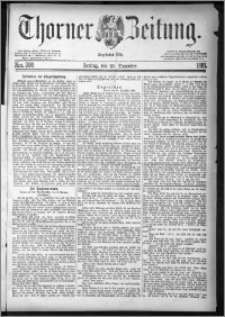 Thorner Zeitung 1881, Nro. 300