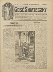 Gość Świąteczny 1924.06.29 R. XXVIII nr 25