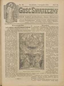 Gość Świąteczny 1924.11.01 R. XXVIII nr 44