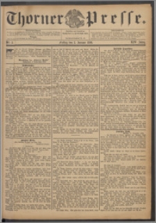 Thorner Presse 1896, Jg. XIV, Nro. 2 + Beilage