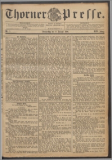 Thorner Presse 1896, Jg. XIV, Nro. 7 + Beilage