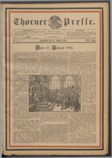 Thorner Presse 1896, Jg. XIV, Nro. 15 + Beilage