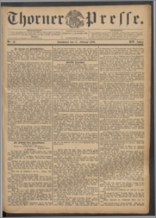 Thorner Presse 1896, Jg. XIV, Nro. 39 + Beilage